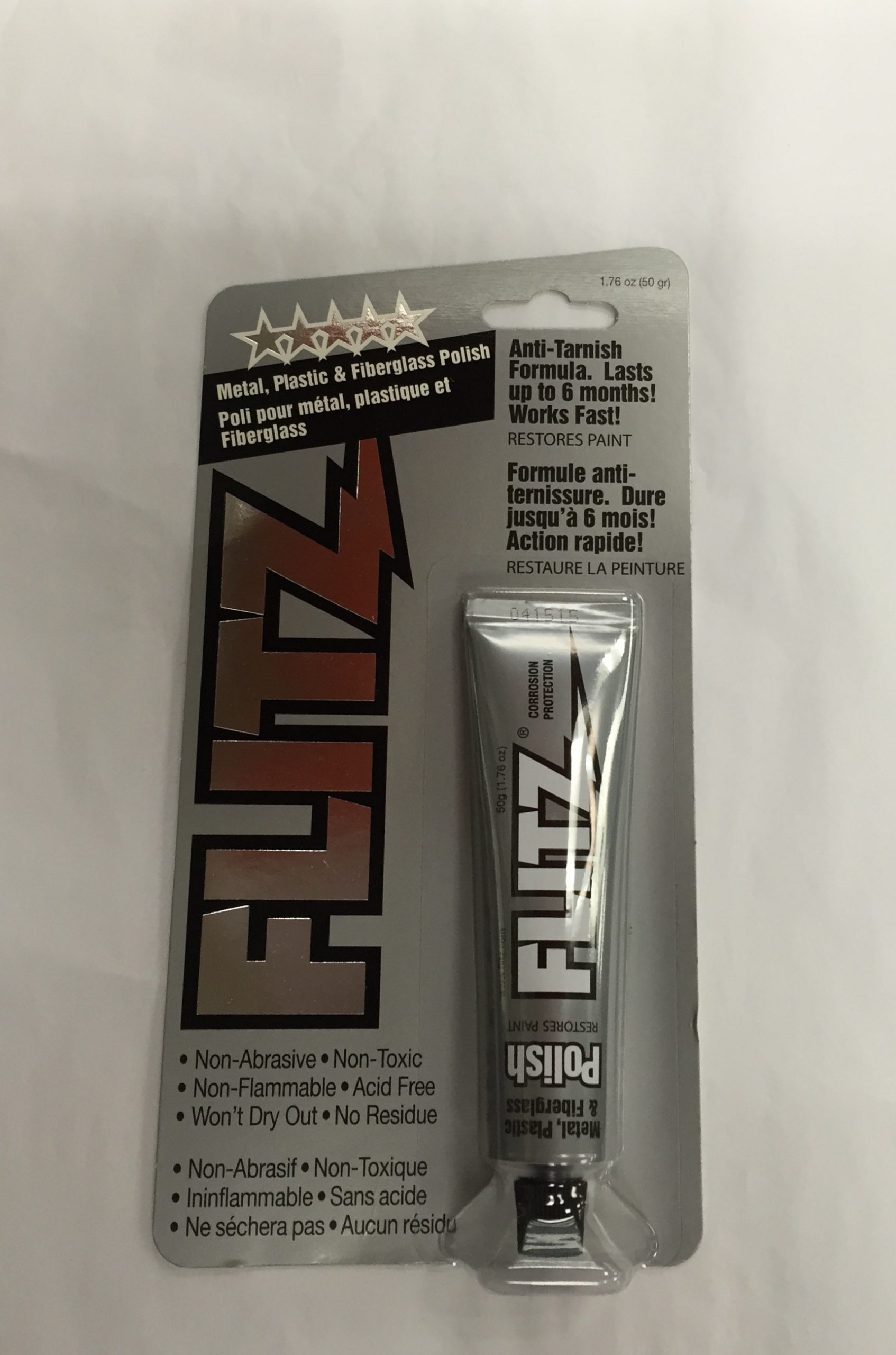Flitz Metal Polish 1.75 Oz. Tube Metal polish fiberglass cleaner